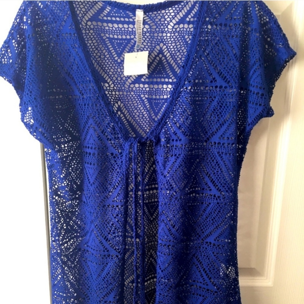 NWT Mesh Swimsuit cover-up
